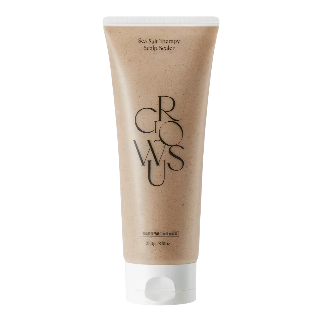 GROWUS Sea Salt Therapy Exfoliating Scalp Scaler, 8.81 oz